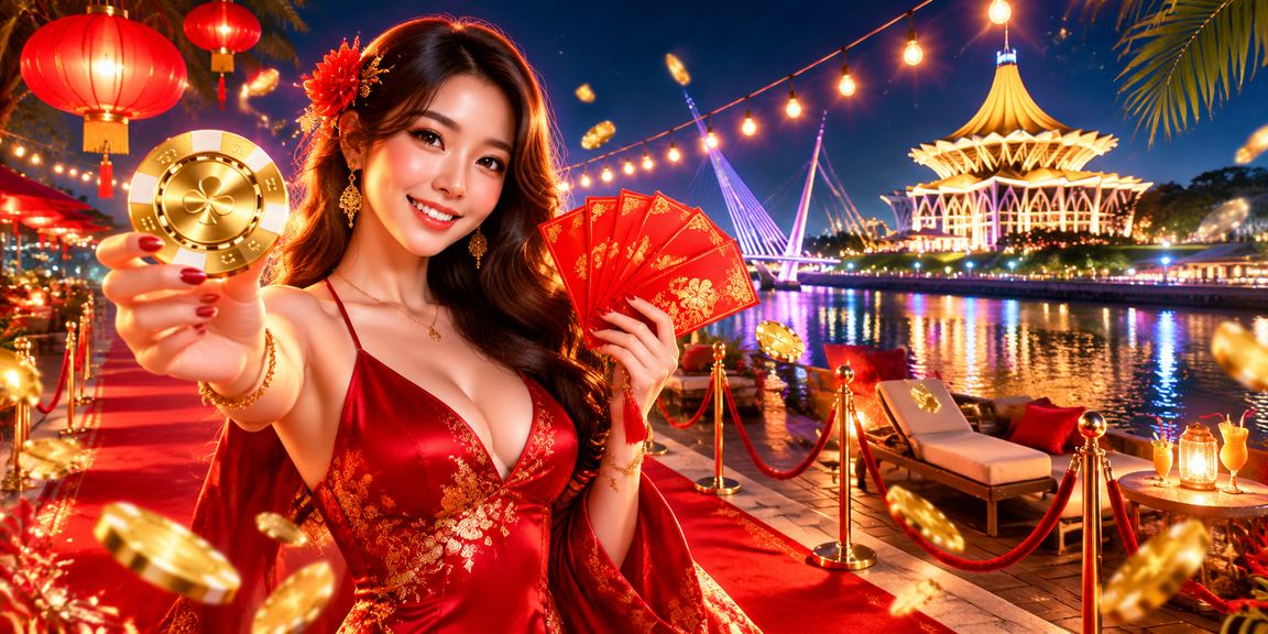 Bonus sampul merah perayaan khas untuk pemain m2cuci di Kuching semasa Tahun Baru Cina